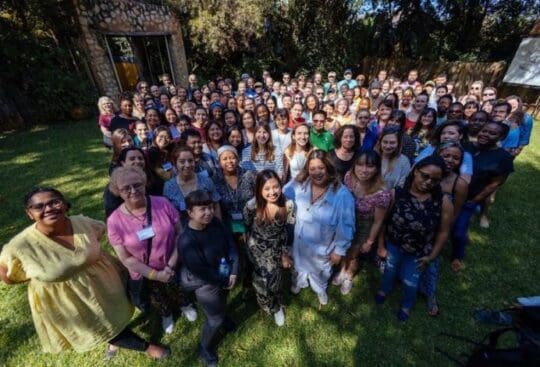 a photo of members of 350.org