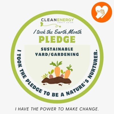 Badge for the pledge to be nature's nurturer