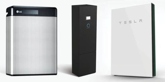 different types of solar batteries