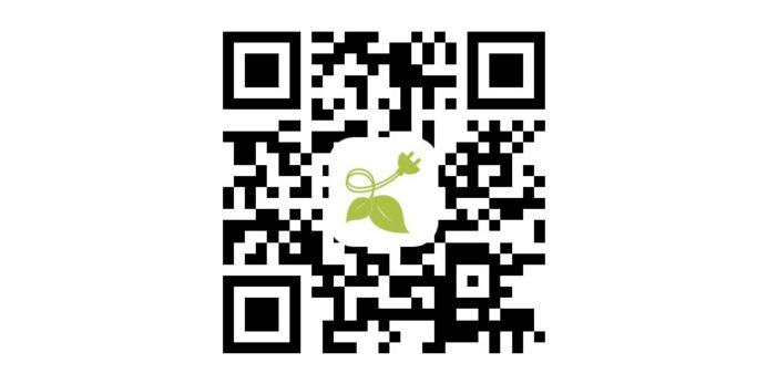 A QR Code for downloading the online banking app for Clean Energy Credit Union