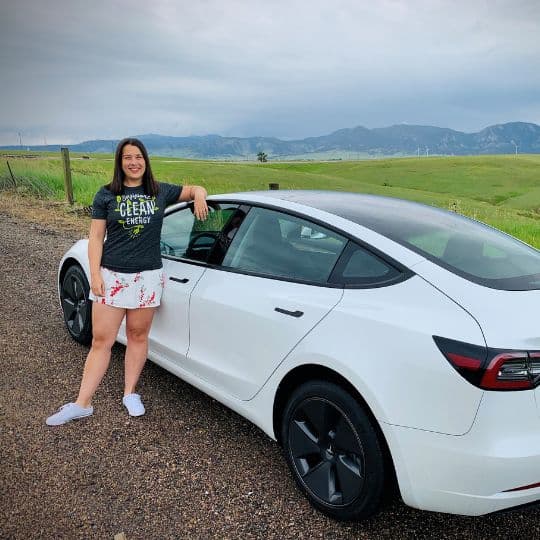 Member by her new tesla