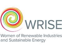 Women of Renewable Industries and Sustainable Energy (WRISE) Logo