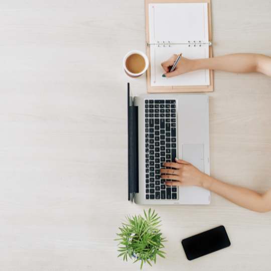 Image of someone using a computer.