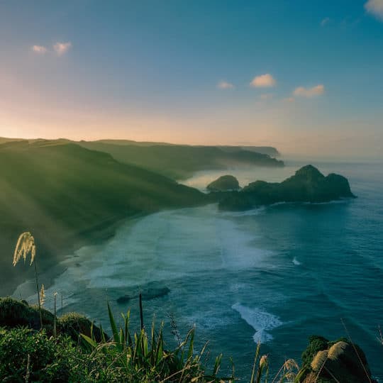 ocean at sunrise