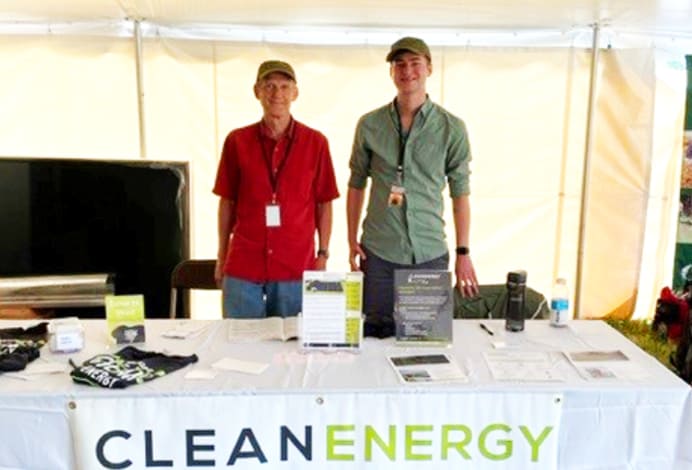 clean energy booth